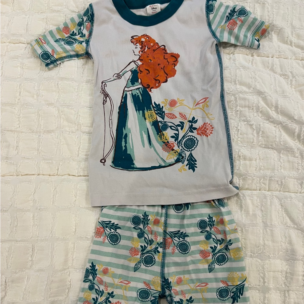 Hanna Andersson Princess Merida short pjs